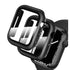 Compatible with Apple Watch Series 7/8/9 45mm 2-Pack Black Screen Protector