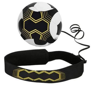 Elastic Training Band for Football Yellow Black 150