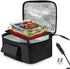 12V Car Insulated Bag, Electric Picnic Bag, Lunch Bag, Foldable Bag for Carrying Picnic Food - 29cm x 21cm x 11cm
