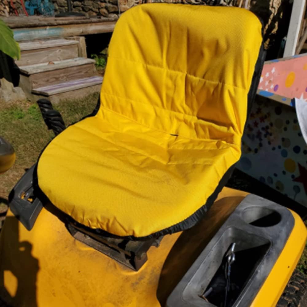 Seat Cover for Riding Mowers - Waterproof Tractor Seat Cover - Universal for Riding Mowers and Tractors - Seat Covers up to 35.5 cm High