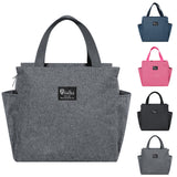 Lunch Bag for Adult Children Thick Portable Black