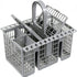 Cutlery Basket Universal for Dishwasher (removable handle)
