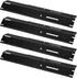 Adjustable Heat Spreaders 4pcs 30-53cm Heating Plate Set Compatible with Most Gas Grills