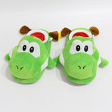 Yoshi Slippers Super Mario Bros Cosplay Anime Game Size 39 Compatible with Nintendo