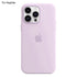 iPhone 14 Pro MagSafe Liquid Silicone Case Compatible with MagSafe Induction Popover Case Light Purple