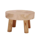 Wooden Plant Stand Bonsai Display Holder Indoor Outdoor Garden Decor
