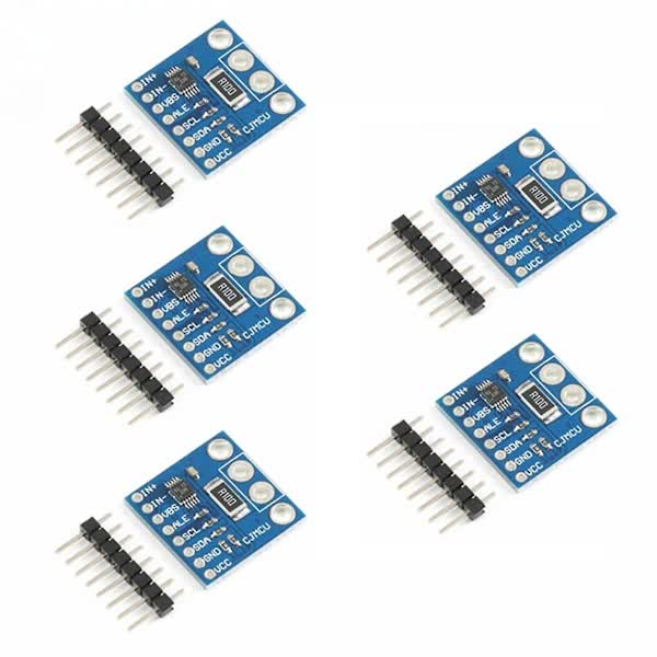 INA226 CJMCU-226 Bidirectional Current Power Monitoring Sensor Module 5pcs I2C Interface Compatible with Arduino Raspberry Pi