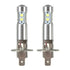 H1 LED Headlight Bulbs High and Low Beam Fog Lights 100W 6000K Conversion Kit 2x