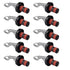 Wine Cork Stoppers 10 Pack Reusable Airtight Leakproof Seal for Beverage Bottles Manual Expanding Design