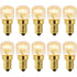 Dimmable E14 Oven Light Bulb Edison E14 T22 2700K Warm White 10-Pack for 220V Ovens 300°C Resistant 160LM