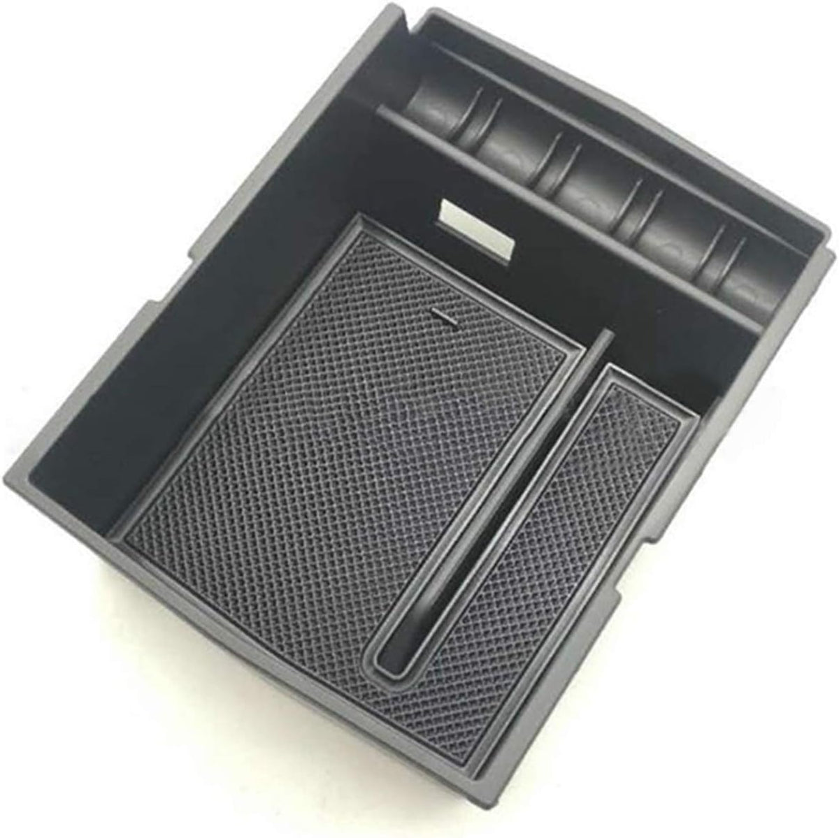 1pc Car Center Console Armrest Organizer Storage Box Tray Insert Black Fit for Subaru Outback 2015-2019 Auto Storage Tray LiMePng