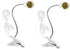 Bahong Clip Desk Lamp Socket,Desk Light Adapter,Clip Light Bulb Holder,E26/E27 Flexible Light Socket,86.6in Table Reading Light,Night Light with Cord,Clamp Light Bulb Stand with On/Off Switch (1PC)