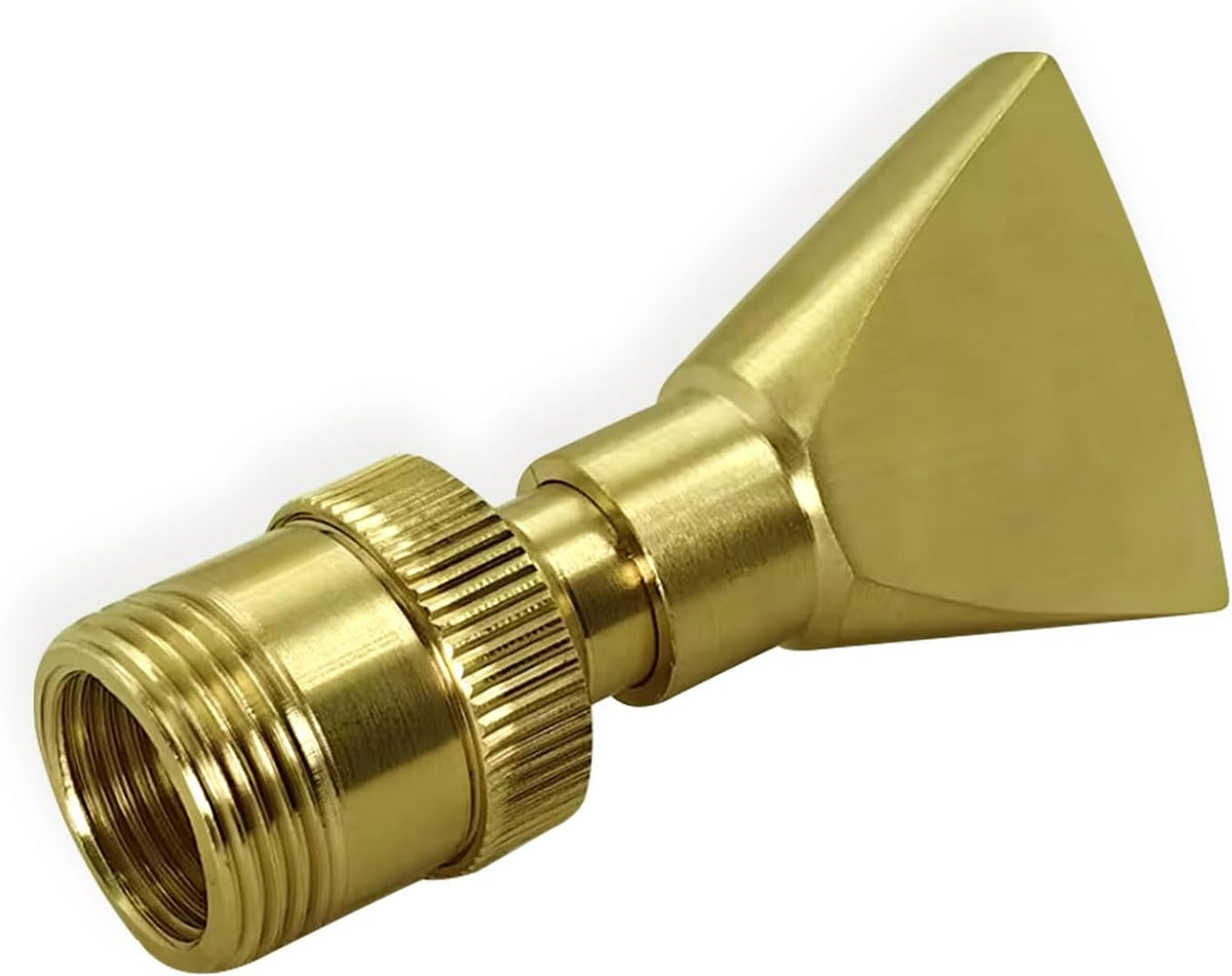 Fountain Nozzle Heads, Fan-shaped or Flat Fountain Nozzle Heads for Garden or Park Pond & Fountain Pool F-P1-S2 (3/4 Inch - DN20)