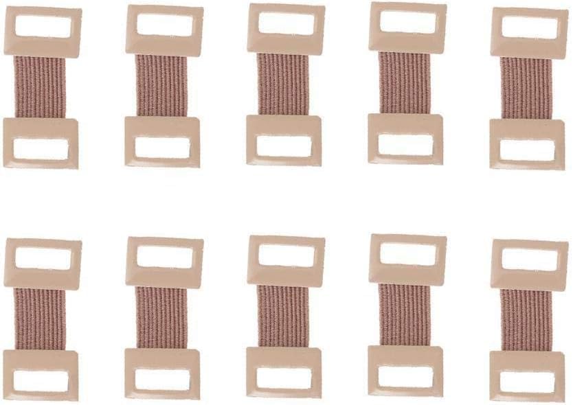 10pcs Skin Color Elastic Bandage Clips,Bandage Wrap Clips Stretch Metal Clips,Ace Bandage,Large Bandaids,Replaceable Wrap Clips Adhesive Bandages for Various Types Bandages