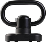 QD Sling Mount kit Rail Adapter Adaptor Push Button Quick Release Strap Buckle, Black