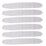 6pcs Cotton Baby Belly Band Infant Umbilical Cord Soft Newborn Navel Belt (White)