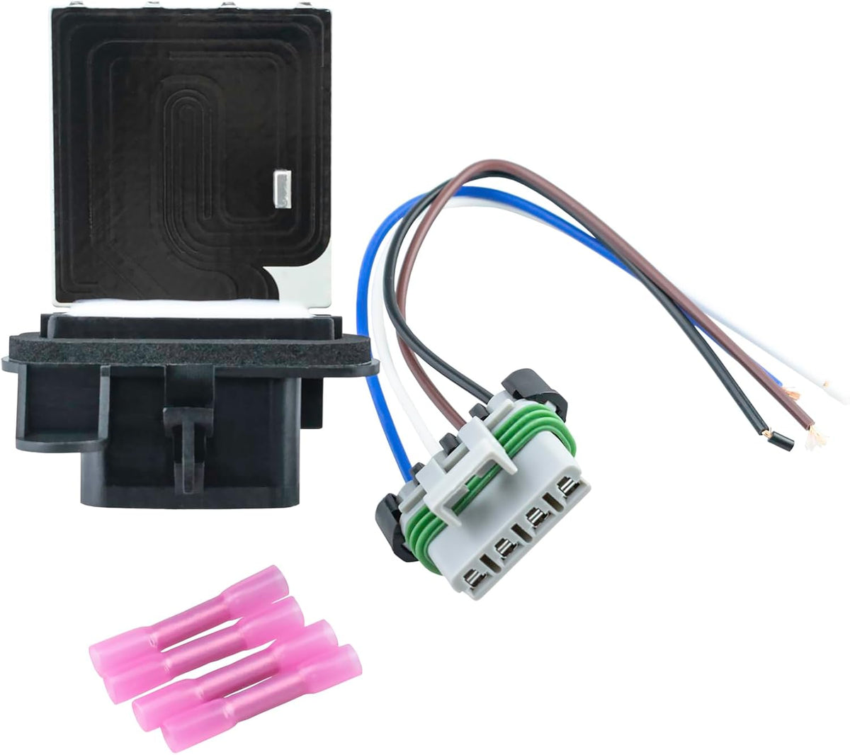 AC Blower Motor Resistor HVAC Heater fit for Toyota Tacoma 2005 2006 2007 2008 2009 2010 2011 2012 2013 2014 2015 2016 2017,‎ 973-582 JA1772 RU1435 4P1650 8713804050 8713804052
