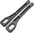 1 Pair Universal Car Seat Gap Plug Strip Side Seam Car Gap Filler Leak Proof Seat Gap Storage Organizer Interior Decoration(Black 1 Pair)