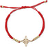 Witches Knot Bracelet, Adjustable Weave Wiccan Bracelet with Stainless Steel Magic Witchcraft Witch&