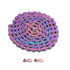 6 7 8 Speed Chain Rainbow Chain, 1/2 X 11/128 Inch 116 Links Lightweight Chain, Mountain Road Chain for Road with 2 Chain Connector