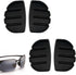 2Pair Maui Jim Sunglasses Nose Pads Replacement Martini Sport Sunglasses Nose Pads,Silicone Push on Nose Pads Eyeglasses Accessories