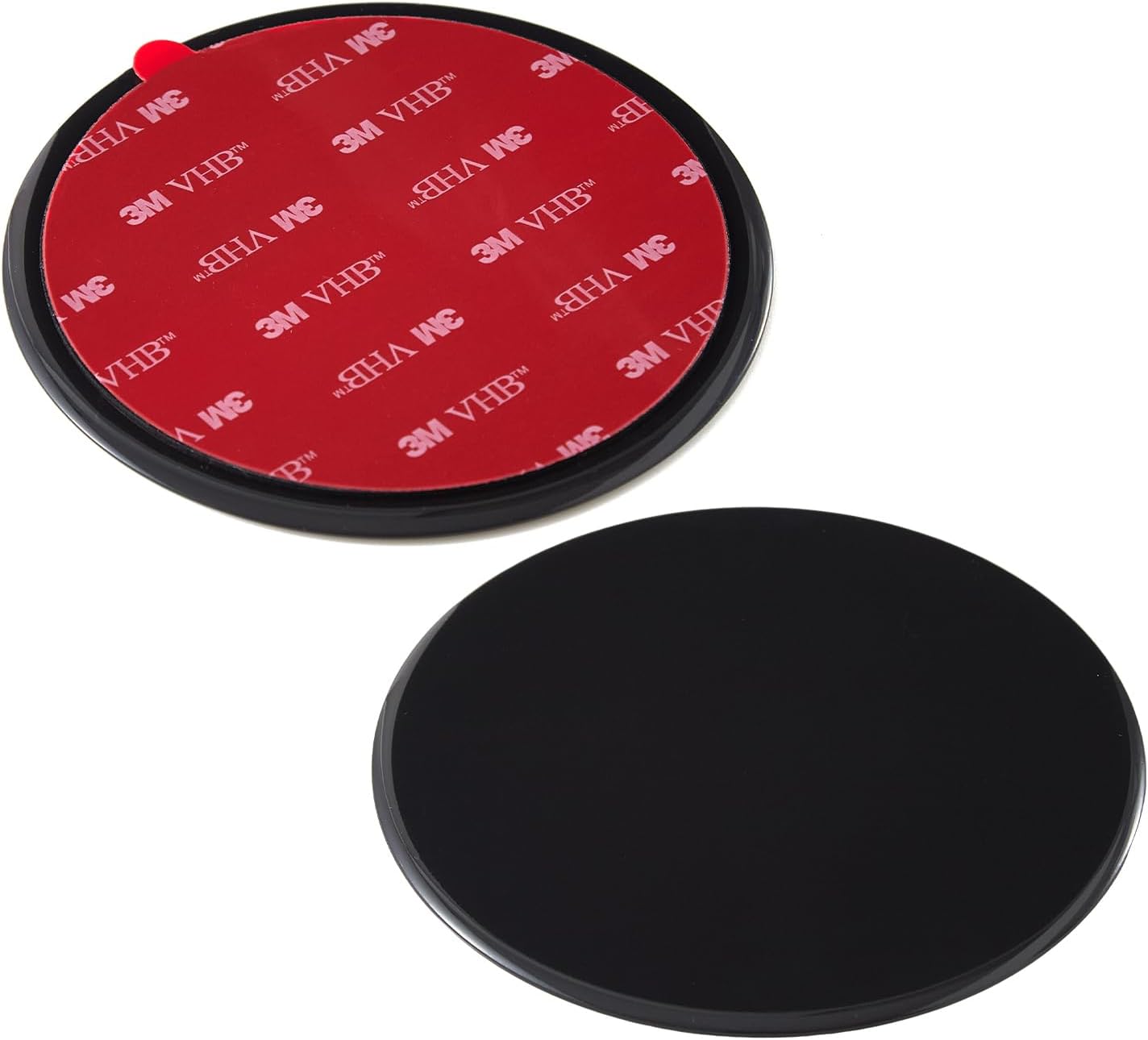 2 Pcs 70mm 3M VHB Adhesive Dashboard Pad Mounting Disk for Suction Cup Phone Mount & Garmin GPS Suction Mount Dash Cam Holder Stick On Universal Dash Mount Pad