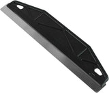 Paint Trim Guard, Cutting in Tools for Painting, Multi-Purpose Straight Edge Tool Paint Guide Painter's Trim Guard Stainless Steel Paint Shield for Paint Guide & Measurement(Black)