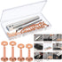 50 Pcs Copper Rivet and Burr 9 and 