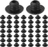 50PCS Pegboard Hook Locks, for Stopping Hooks from Falling Off, peg Board Organizer Accessories, Hook Lock, pegboard Hooks, pegboard Clips, peg Hooks