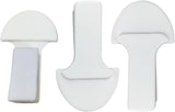 Toilet Seat Handle - Lift More, Less Mess -Easy Application 3 Pack White