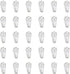Concrete Wall Hooks，30pcs Invisible Nail Hangers, No Damage Wall Picture Hanger ， Powerful Concrete Hard Wall Drywall Picture Hooks Non-Trace Hanging Hook for Picture Photo Frame Clock Hangers