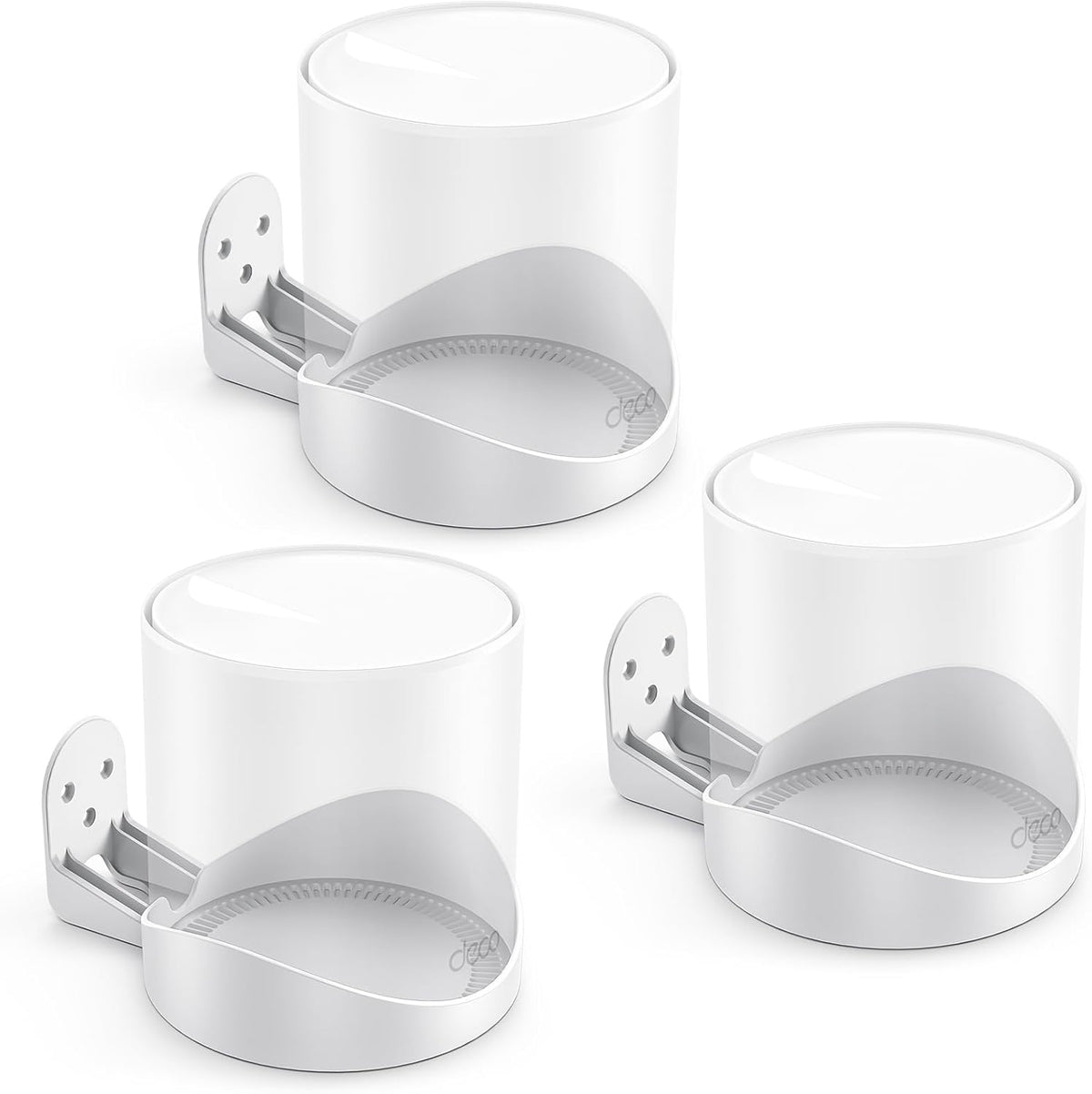 Wall Mount Bracket for TP-Link Deco X55/AX3000/X20/X50/X60/X4300 Pro/X5000/X5400 Pro/W3600/W4500/W6000 (3-Pack)