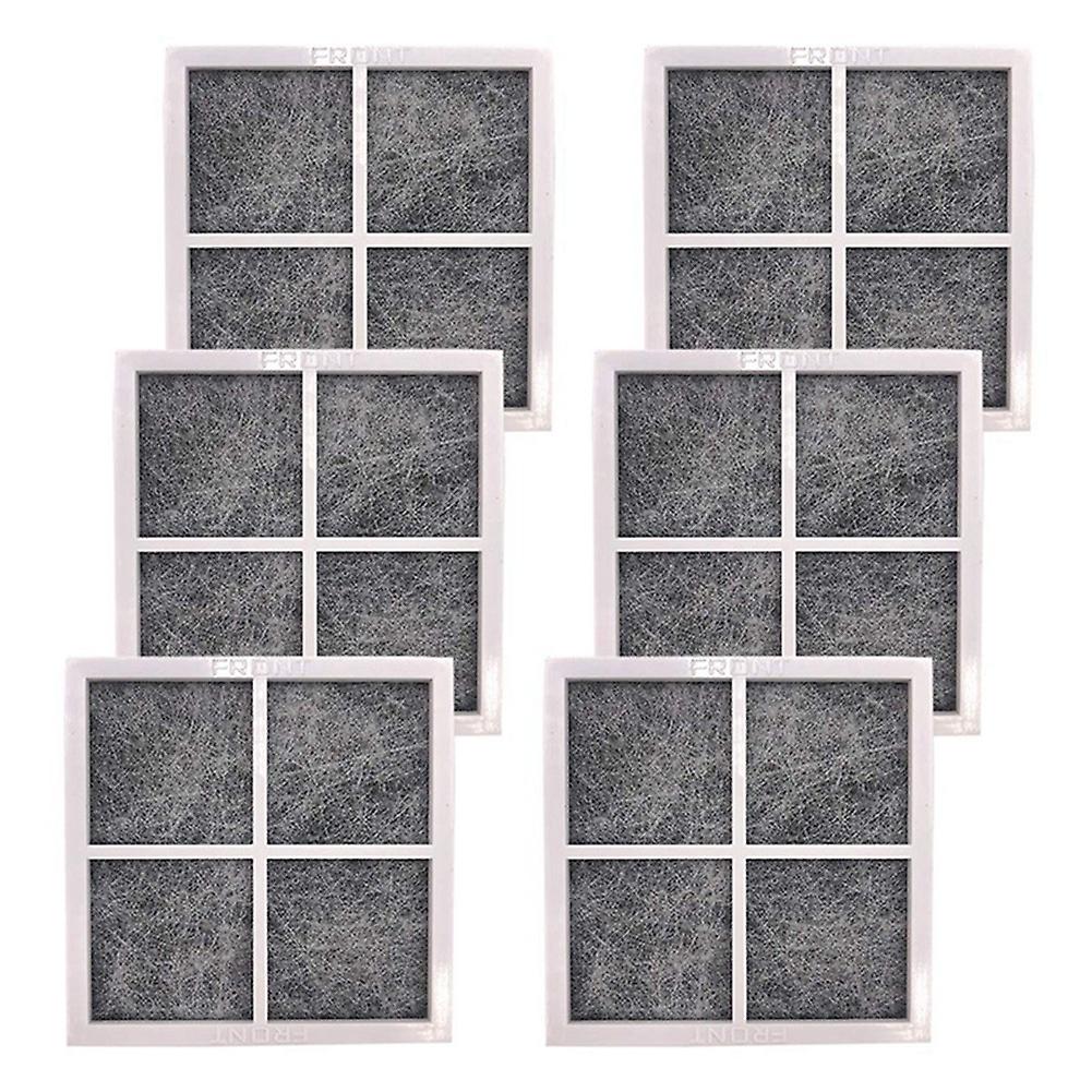 6 Pcs Replacement Air Filter For Lg Lt120f Elite 469918 Refrigerator Adq73214402, Adq73214404