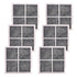 6 Pcs Replacement Air Filter For Lg Lt120f Elite 469918 Refrigerator Adq73214402, Adq73214404
