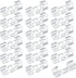 120 Pcs Adhesive Cable Clips, Cable Management Clips, Clear Cable Organizer, Cord Holder, Wire Clips, Sticky Cable Wire Cord Clips Holder for Car Office Home Desktop PC TV Laptop Ethernet Cable