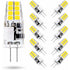 G4 LED Bulb 3W 6000K Cool White Equivalent to 35W Halogen 12V AC/DC 300 Lumens Non-Dimmable 10 Pack