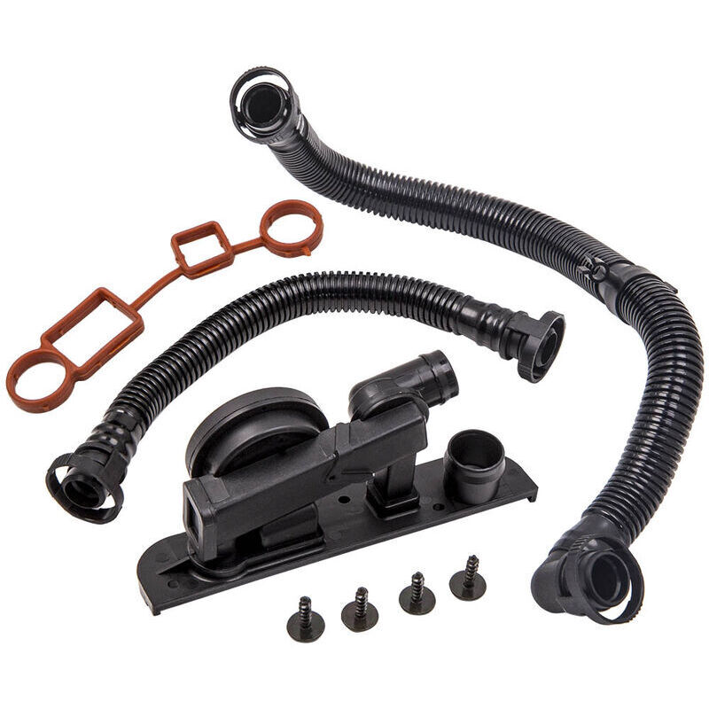 PCV Valve \u0026 Gasket for Audi VW Seat 2.0 TFSI Engine Compatible with OEM 06F129101