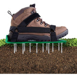Lawn Aerator Sandals for Garden Grass Aeration, Lawn Spike Shoes Grass Vertical Cutter