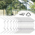 Greenhouse Clamps 50-Pack Stainless Steel W-Clamps