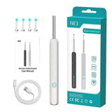 Wireless Smart Visual Ear Cleaner Usb WiFi Otoscope TW1 Ear Wax Removal Tool Set with Camera Ear Endoscope HD 1080P for iPhone iPad Android [db]