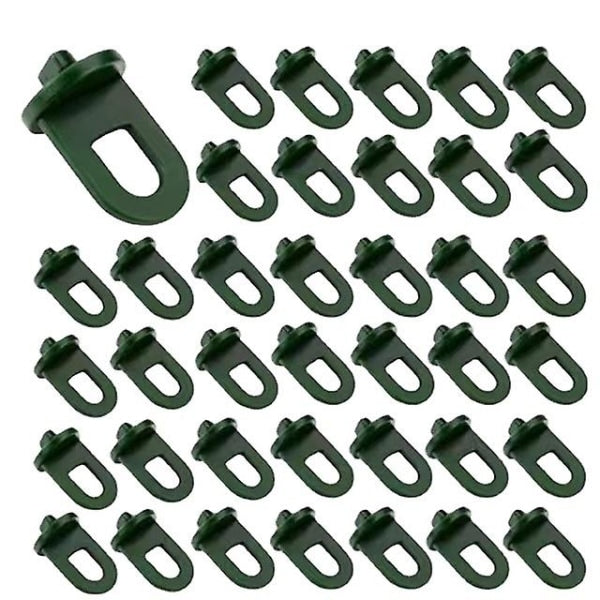 Greenhouse Clamps Set of 50 Strong Grip Eyelets Compatible with Trellis Plant Holder