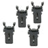 4pcs/set Replacement Car Sunglasses Holder Upper Console Latch for Most Trash Fk