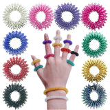 Fidget Stress Ring Sensory Toys for Anxiety and ADHD - 14 Pack Stress Rings