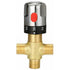 Brass Adjustable Thermostatic Bathroom Faucet Water Mixer Valve with Temperature Control for Hot and Cold Water