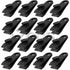 DEBUNS Heavy Duty Tent Clamps, 12 pcs Black Instant Awning Clamp for Tent Tarpaulin Caravan Garden Shelter