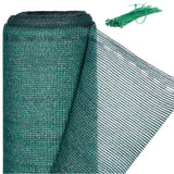 Fence Fabric Privacy Screen 1x5m Green HDPE UV-Stabilized Weatherproof for Garden Fences and Balcony Railings