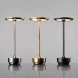 Dimmable USB Rechargeable Desk Lamp GPA black