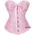 Corset Pink M YSJ Women&