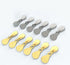 Pack of 100 Large Topwater Propeller Blades Prop Spin Custom Surface Wooden Lure Parts