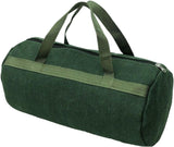 Grill Accessory Storage Bag, 24" Extra Thick Canvas Grill Utensil Storage Bag, Double Zipper Grill Tool Storage Bag, BBQ Tool Storage Bag Carry Bag for Camping Hiking Barbecue